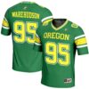 Keyon Ware-Hudson No 95 Men’S Black Oregon Ducks Alumni Game Jersey