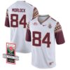 Kyle Morlock No 84 Men’s Florida State Seminoles 2023 Acc Championship Limited Football Jersey