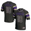 Lance Holtzclaw No 10 Men’s Black Washington Huskies Premier Strategy Football Jersey