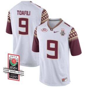 Lawrance Toafili No 9 Men’s Florida State Seminoles 2014 Rose Bowl Limited Football Jersey