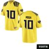 Luke Moga No 10 University Of Oregon Men’S Football Limited High School Jerseys Black