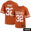 Malcolm Roach No 32 Orange Texas Longhorns Football Custom Game Jersey For Woman