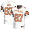 Malik Agbo No 67 Men’s Texas Longhorns Mexico Vapor Jersey