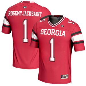 Marcus Rosemy Jacksaint No 1 Mens GameDay Greats Carson Beck Red Georgia Bulldogs NIL Player Football Jersey