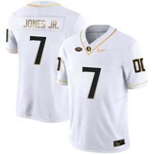 Marvin Jones Jr. No 7 Men’s Florida State Seminoles White Golden Limited Football Jersey