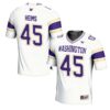 Maurice Heims No 45 Men’s Gameday Greats Black Washington Huskies Nil Pick-A-Player Football Jersey