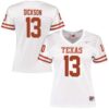 Michael Dickson No 13 White Texas Longhorns Football Custom Game Jersey For Youth