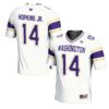 Milton Hopkins Jr. No 14 Men’s Gameday Greats Purple Washington Huskies Nil Pick-A-Player Football Jersey