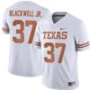 Morice Blackwell Jr. No 37 Texas Longhorns Vapor Limited Custom White Jersey