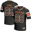 Moro Ojomo No 98 Black Texas Longhorns Football Jersey For Youth