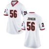 Nasir Johnson No 56 Womans Black Georgia Bulldogs Pick A Player Replica Football Jersey