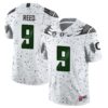 Nikko Reed No 9 Men’S White Oregon Ducks Alternate Game Jersey