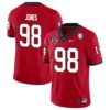 Noah Jones No 98 Mens Red Georgia Bulldogs Nil Pick A Player Football Jersey