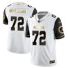 Peyton Fox No 46 Men’s Alabama Crimson Tide Limited Custom White Golden Jersey