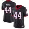 Patrick Hester No 44 Georgia Bulldogs Mens Ncaa Red 2022 National Championship Decisive Highlights College Football Jersey