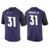 Paul Mencke Jr. No 31 Men’s Black Washington Huskies Premier Football Jersey