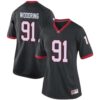Peyton Woodring No 91 Mens Red Georgia Bulldogs Nil Pick A Player Football Jersey