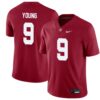 Richard Young No 9 Men’s Crimson Alabama Crimson Tide Football Jersey