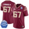 Richie Leonard Iv No 67 Men’s Florida State Seminoles 2014 Rose Bowl Limited Football Jersey