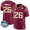 Ricky Knight Iii No 26 Men’s Florida State Seminoles 2014 Rose Bowl Limited Football Jersey