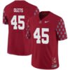 Robbie Ouzts No 45 Men’s Crimson Alabama Crimson Tide Football Jersey