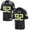 Ross James No 92 University Of Oregon Youth’S Football Game Stitched Jerseys Gold