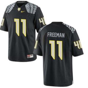 Royce Freeman No 11 University of Oregon Men’s Football Limited High School Jerseys Black