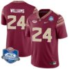 Roydell Williams No 24 Men’s Florida State Seminoles 2014 Rose Bowl Limited Football Jersey