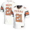 Ryan Niblett No 21 Men’s Texas Longhorns Mexico Vapor Jersey