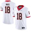 Sacovie White No 18 Mens Georgia Bulldogs 2023 Alternate Vapor Limited Jersey
