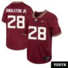 Samuel Singleton Jr. No 28 Youth’s Florida State Seminoles Limited Football Jersey – Black
