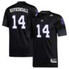 Shea Kuykendall No 14 Men’s Black Washington Huskies Premier Football Jersey