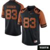 Spencer Shannon No 83 Black Texas Longhorns Football Jersey For Woman