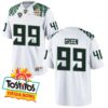 Terrance Green No 99 Oregon Ducks Men’S Football Limited Away Football Jerseys White
