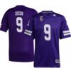 Thaddeus Dixon No 9 Woman’s Purple Washington Huskies Team Premier Football Jersey