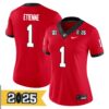 Brock Bowers No 19 Woman Cfp Georgia Bulldogs Playoff First Round 2025 Jersey