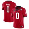 Troy Bowles No 0 Mens Red Georgia Bulldogs Nil Pick A Player Football Jersey
