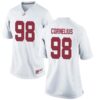 Tucker Cornelius No 98 Woman’s Crimson Alabama Crimson Tide Player Home Game Jersey