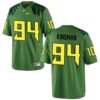 Tyler Kinsman No 94 Black Oregon Ducks Nil Player Football Jersey For Men