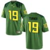 Tyler Turner No 19 Men’S Black Oregon Ducks Alumni Game Jersey