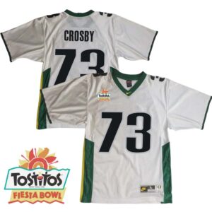 Tyrell Crosby No 73 Mens Oregon Ducks Mighty Oregon Throwback Football Uniforms Fiesta Bowl 2002 Champions Patch