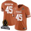 Champ Bailey No 4 Men Cfp Georgia Bulldogs 2025 Home Game Jersey- Replica