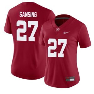 Walter Sansing No 27 Woman’s Crimson Alabama Crimson Tide Player Home Game Jersey
