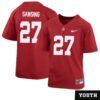 Walter Sansing No 27 Youth Alabama Crimson Tide Throwback Football Jersey