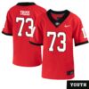 Xzavier Mcleod No 94 Georgia Bulldogs Mens Ncaa Black 2022 National Championship Decisive Highlights College Football Jersey