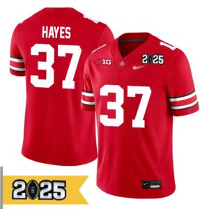 Zach Hayes Jersey, Zach Hayes Ohio State Buckeyes No 37