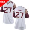 Zay Parks No 27 Woman’s Florida State Seminoles Home Game Football Jersey