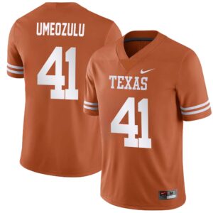 Ziky Umeozulu Jersey Ziky Umeozulu Texas Longhorns No 41